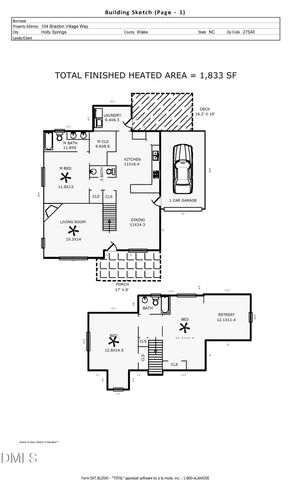 104 Braxton Village Way, Holly Springs, NC 27540