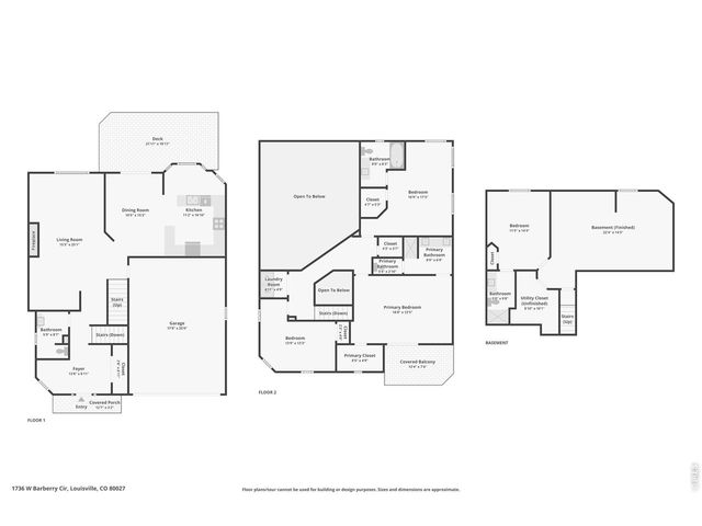 1736 W Barberry Cir, Louisville, CO 80027
