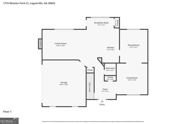 1719 Mission Park Court, Loganville, GA 30052