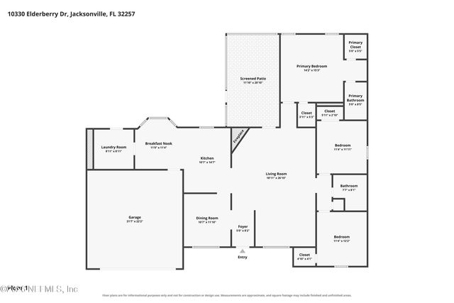 10330 ELDERBERRY Drive S, Jacksonville, FL 32257