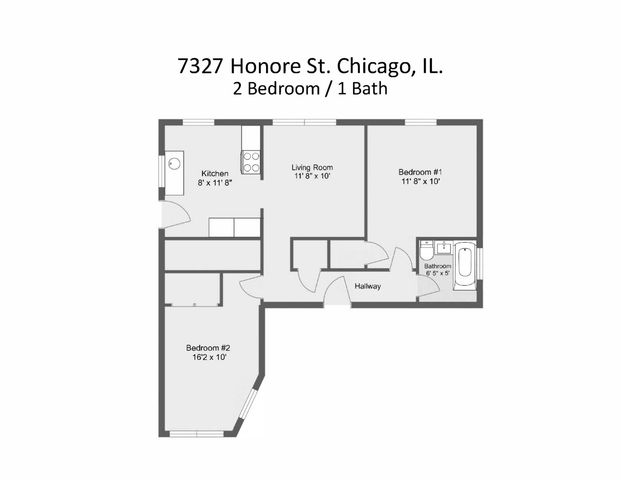 7327 N Honore Street 2B, Chicago, IL 60626