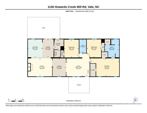 1130 Howards Creek Mill Road, Vale, NC 28168