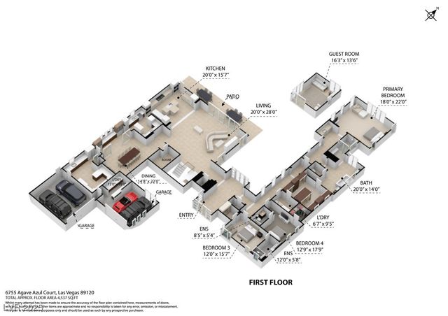 6755 Agave Azul Court, Las Vegas, NV 89120