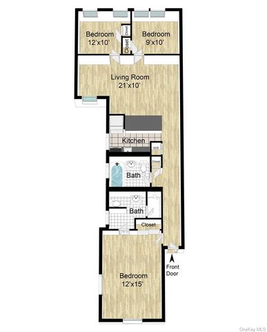 196 Martine Avenue 3C, White Plains, NY 10601