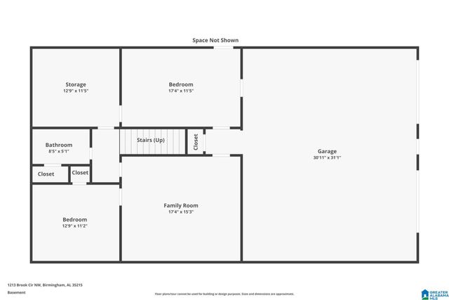 1213 BROOK CIRCLE NW, Birmingham, AL 35215
