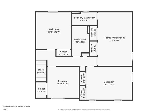 20335 Yorktown COURT, Brookfield, WI 53045