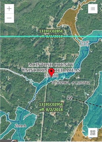 11817 GA HIGHWAY 99 Highway, Darien, GA 31305