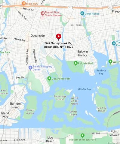 547 Sunnybrook Drive, Oceanside, NY 11572