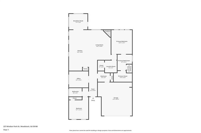 227 Windsor Park Drive, Woodstock, GA 30188