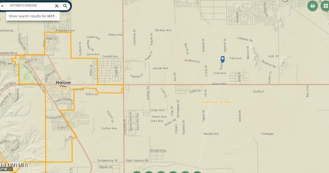 TBD Spray Street, Horizon City, TX 79928