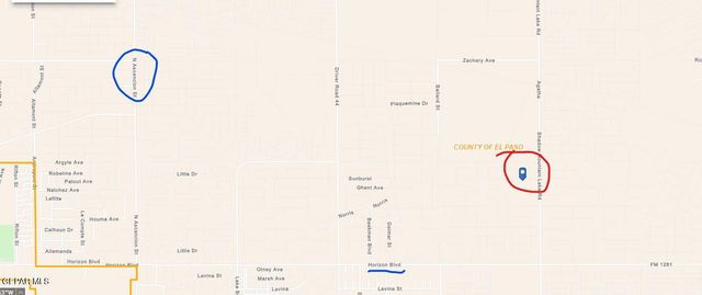 TBD Spray Street, Horizon City, TX 79928