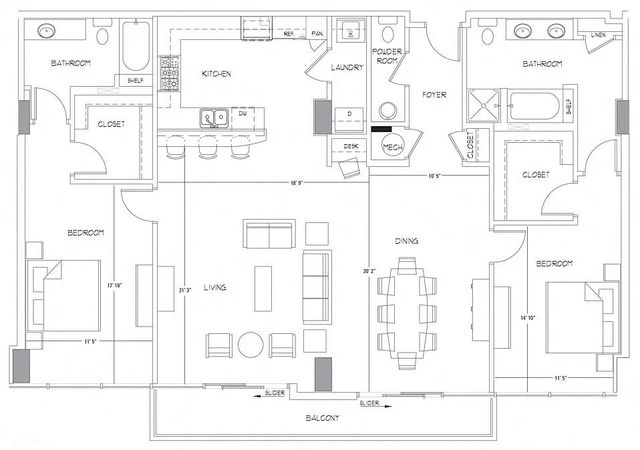 2728 Mckinnon Street 2104, Dallas, TX 75201