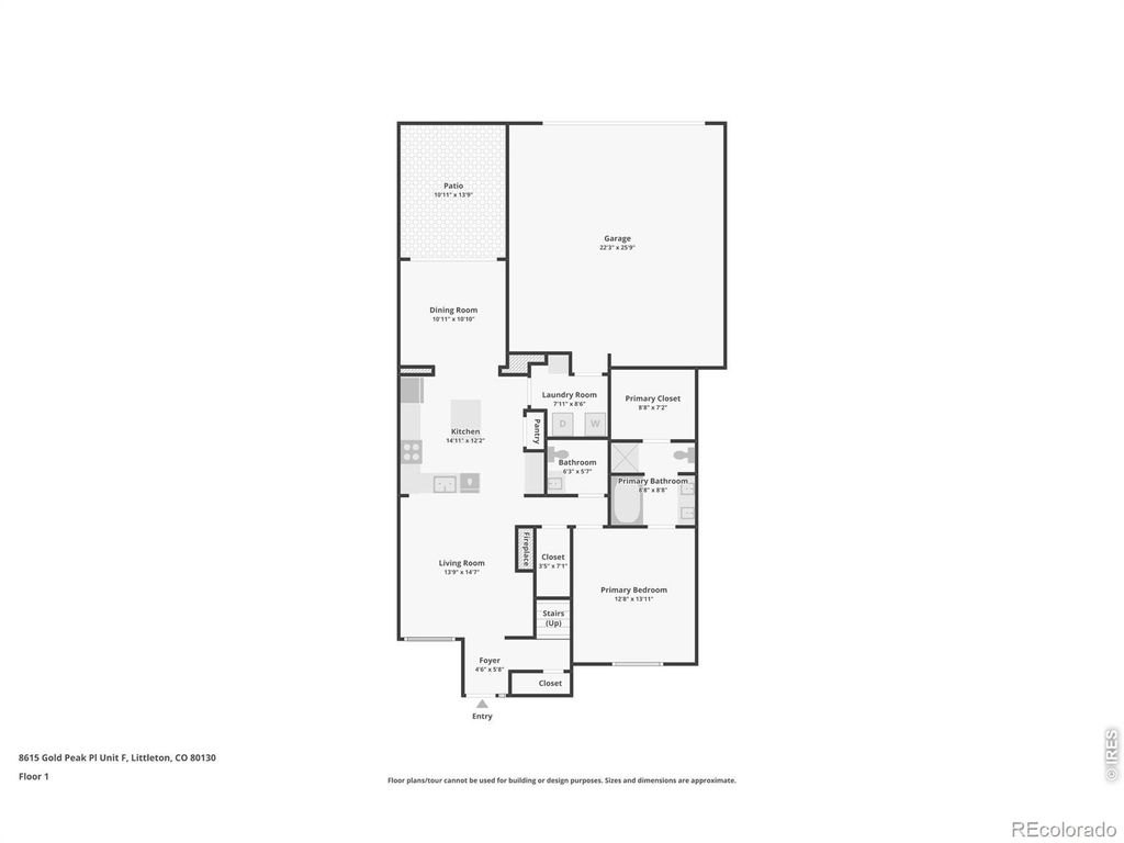 Image 22 of property listing at 8615 Gold Peak Place #F, Highlands Ranch, CO 80130