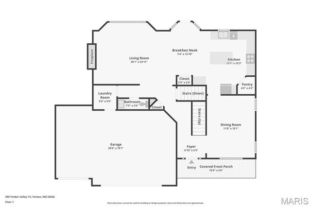 390 Timber Valley Trail, Fenton, MO 63026