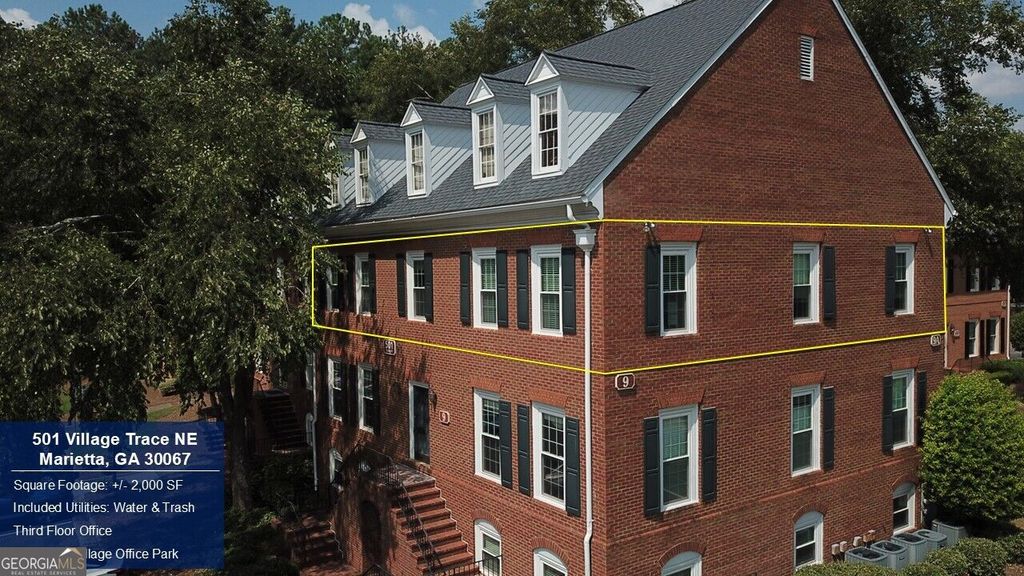 501 Village Trace NE BLDG 9, Marietta, GA 30067 — exterior