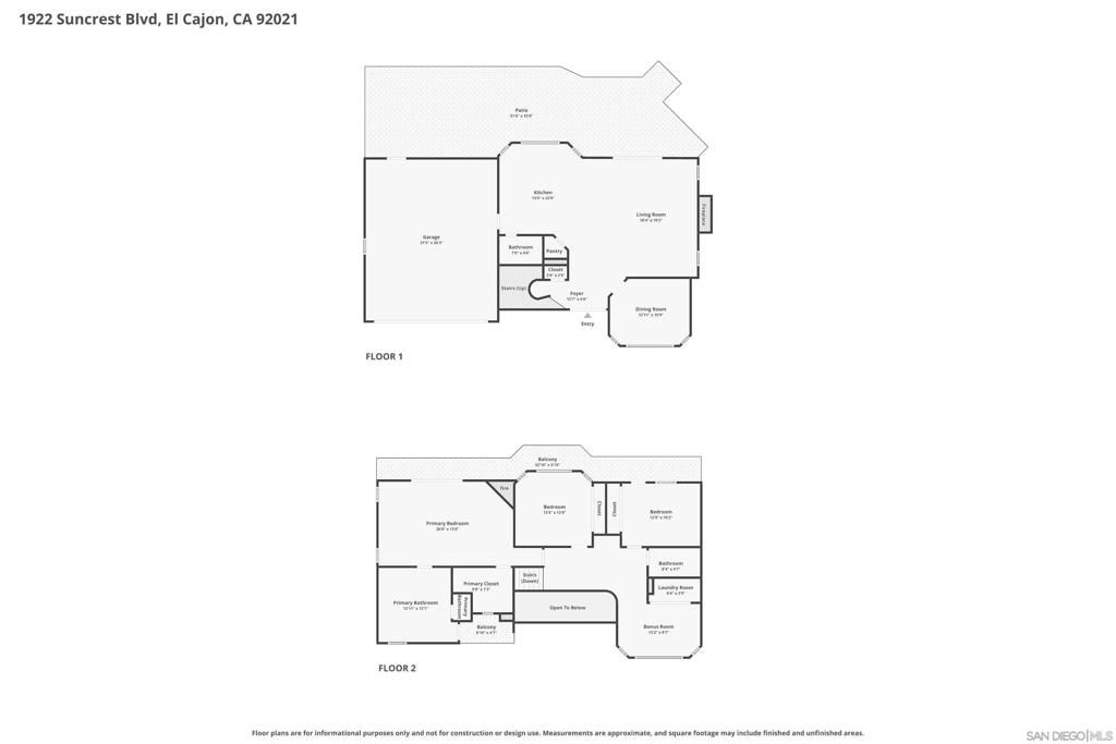 Image 47 of property listing at 1922 SUNCREST BLVD, El Cajon, CA 92021