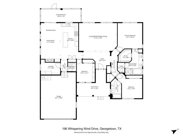 196 Whispering Wind DR, Georgetown, TX 78633