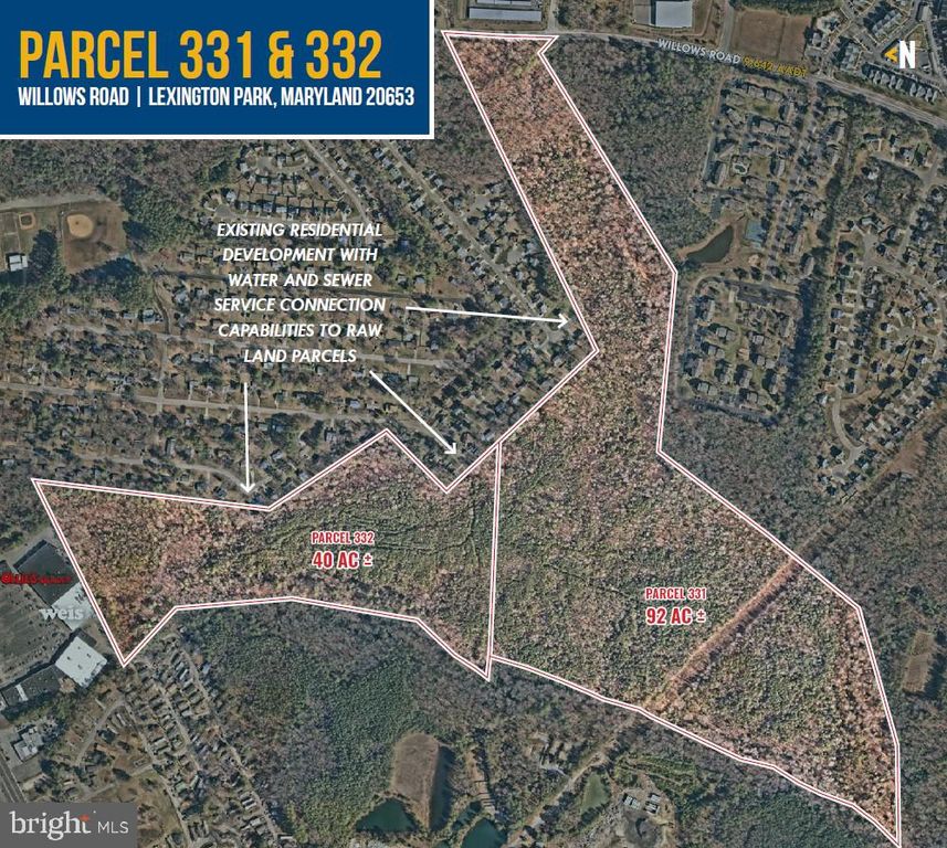 Parcel 331 & 332, WILLOWS ROAD, Lexington Park, MD 20653