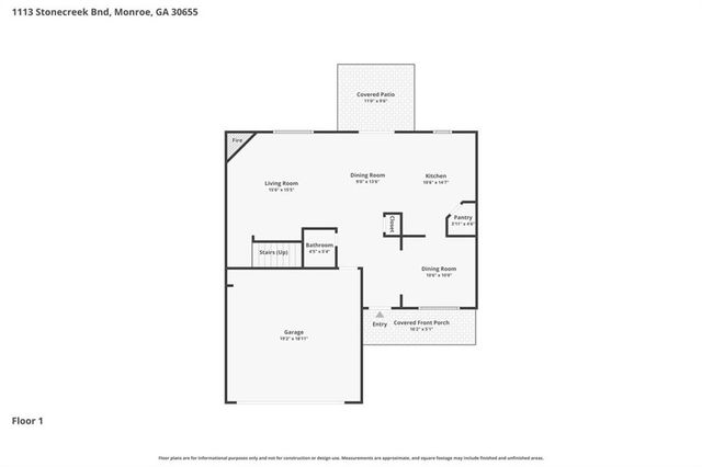 1113 Stonecreek Bend, Monroe, GA 30655