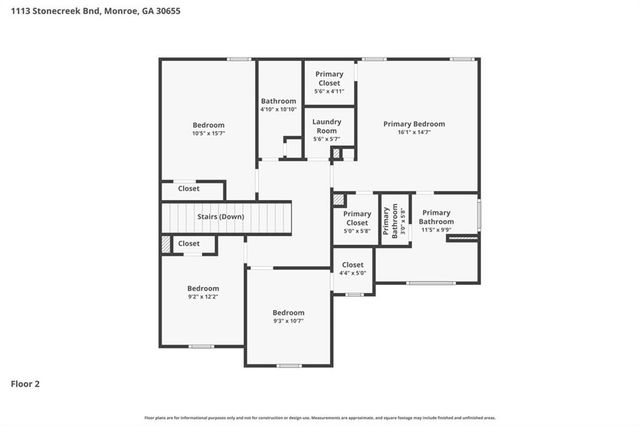 1113 Stonecreek Bend, Monroe, GA 30655