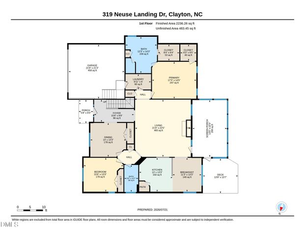 319 Neuse Landing Drive, Clayton, NC 27527