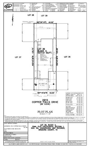 2915 Copper Falls Drive, Iowa Colony, TX 77583