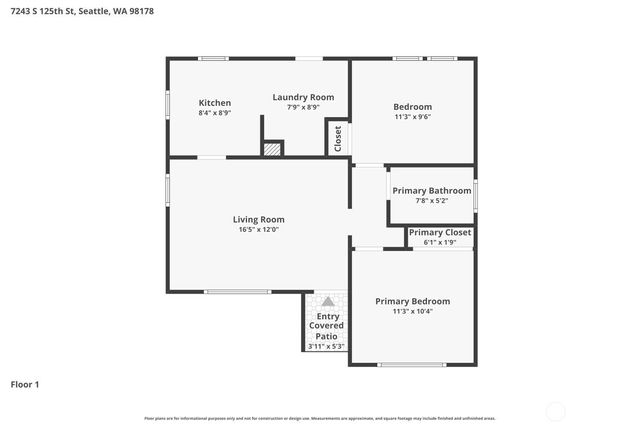 7243 S 125th Street, Seattle, WA 98178