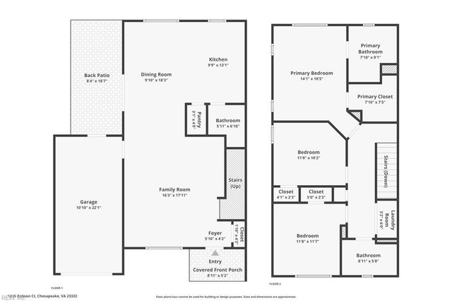 1915 Dobson CT, Chesapeake, VA 23322