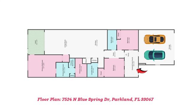 7524 N Blue Spring Drive, Parkland, FL 33067