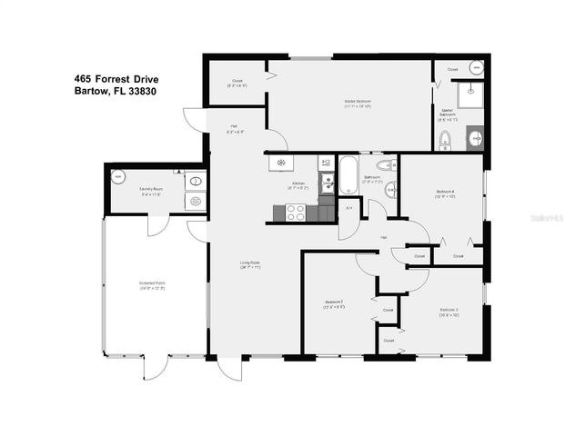 465 FORREST DRIVE, Bartow, FL 33830