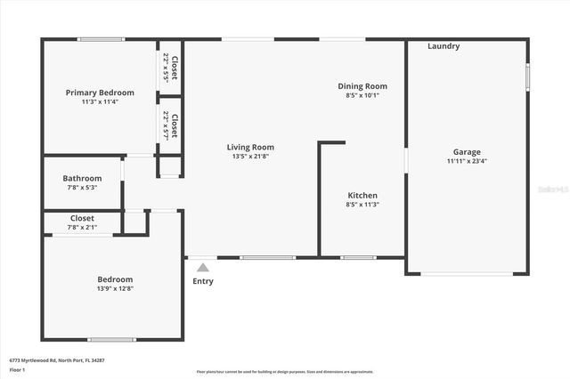 6773 MYRTLEWOOD ROAD, North Port, FL 34287