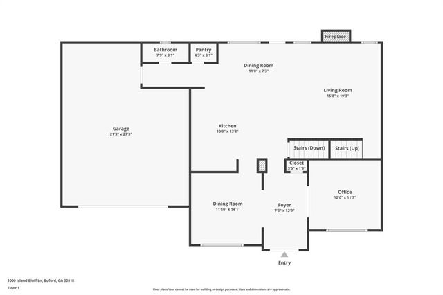 1000 Island Bluff Lane, Buford, GA 30518