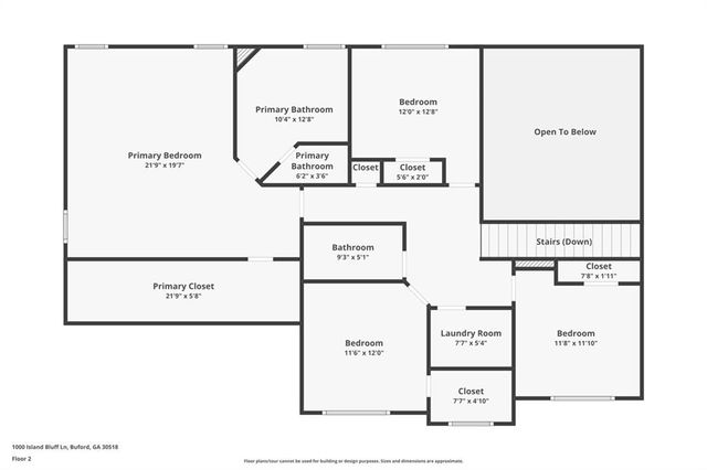 1000 Island Bluff Lane, Buford, GA 30518