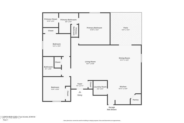 2541 N MCDONALD Lane, Casa Grande, AZ 85122