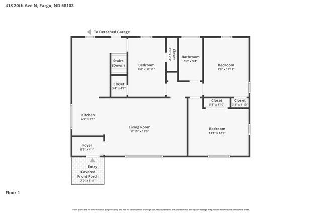 418 20th Avenue N, Fargo, ND 58102