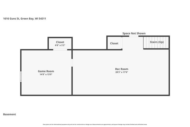 1616 GUNS STREET, Green Bay, WI 54311