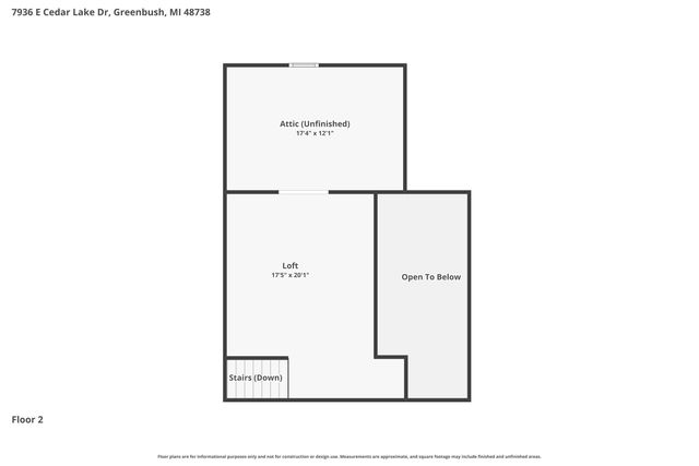 7936 E Cedar Lake Drive, Oscoda Twp, MI 48738