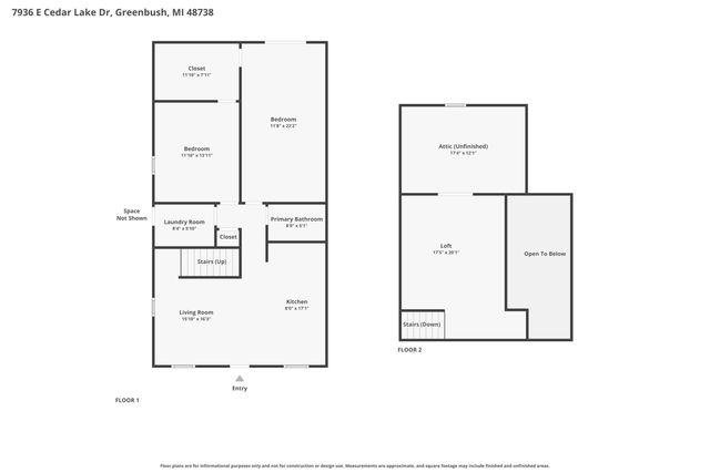7936 E Cedar Lake Drive, Oscoda Twp, MI 48738