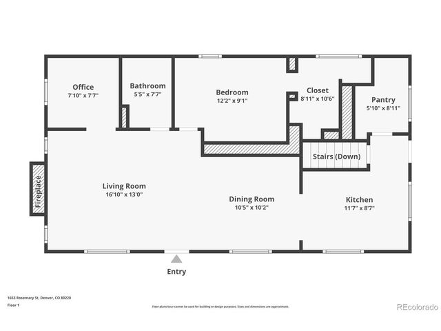1653 Rosemary St, Denver, CO 80220