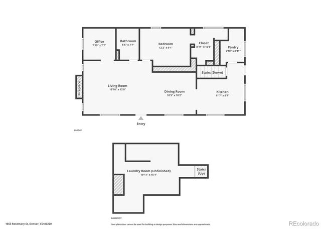 1653 Rosemary St, Denver, CO 80220