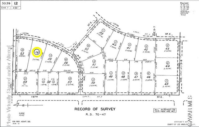 117th Ste Vic Avenue S Ste, Sun Village, CA 93543