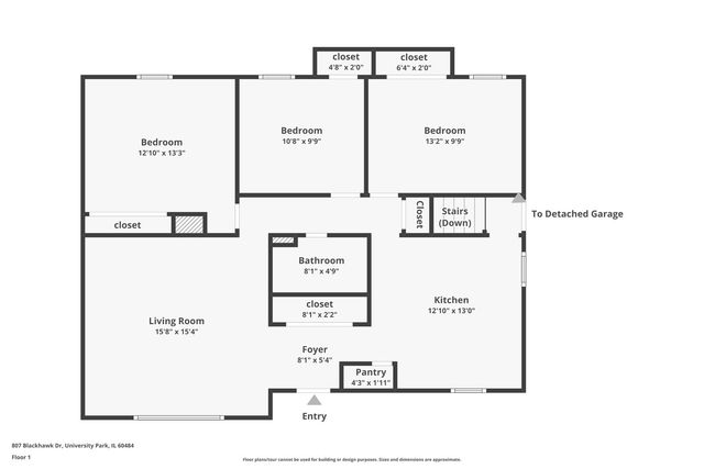 807 Blackhawk Drive, University Park, IL 60484