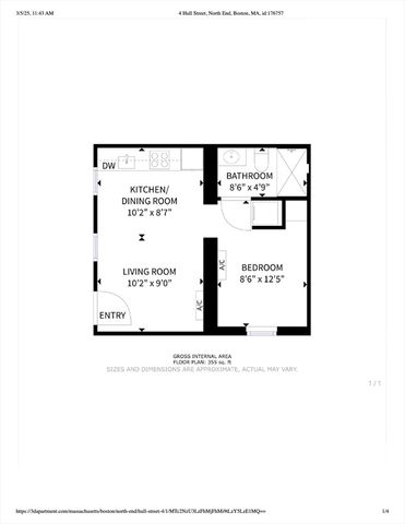 4 Hull St 1, Boston, MA 02113