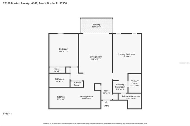 25188 MARION AVENUE A108, Punta Gorda, FL 33950