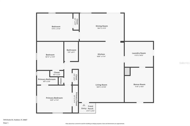 7410 DUKE DRIVE, Hudson, FL 34667