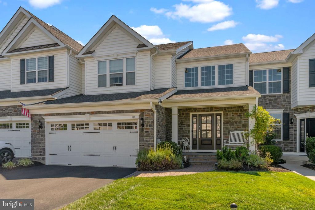81 LAVENDER DR, YARDLEY, PA 19067 — exterior