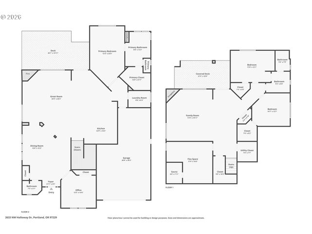 2633 Nw HOLLOWAY Dr, Portland, OR 97229