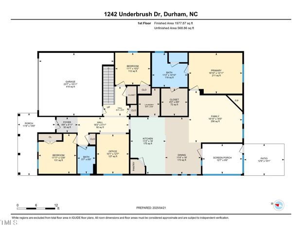 1242 Underbrush Drive, Durham, NC 27703