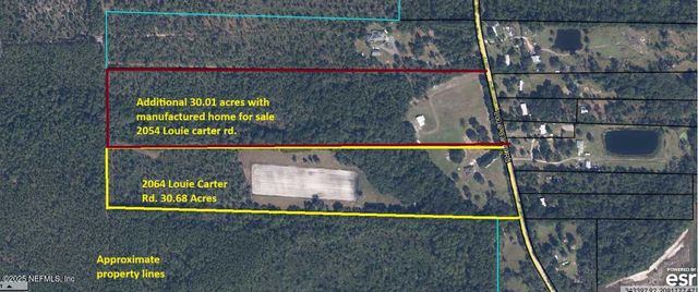 2064 LOUIE CARTER Road, Maxville, FL 32234