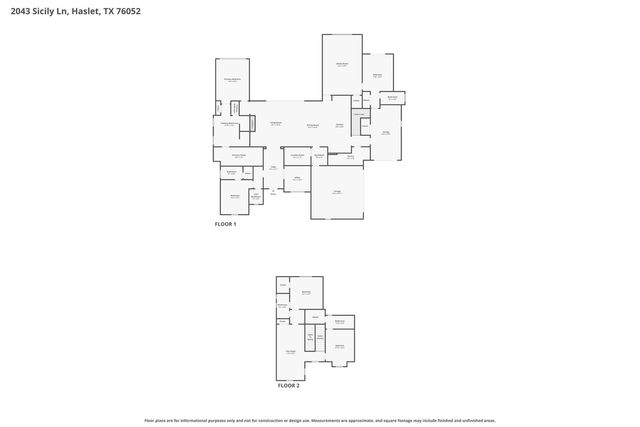 2043 Sicily Lane, Haslet, TX 76052